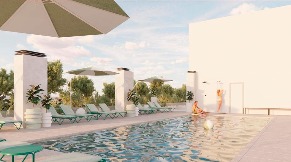 Piscina - Ibis Styles Madrid Airport Valdebebas