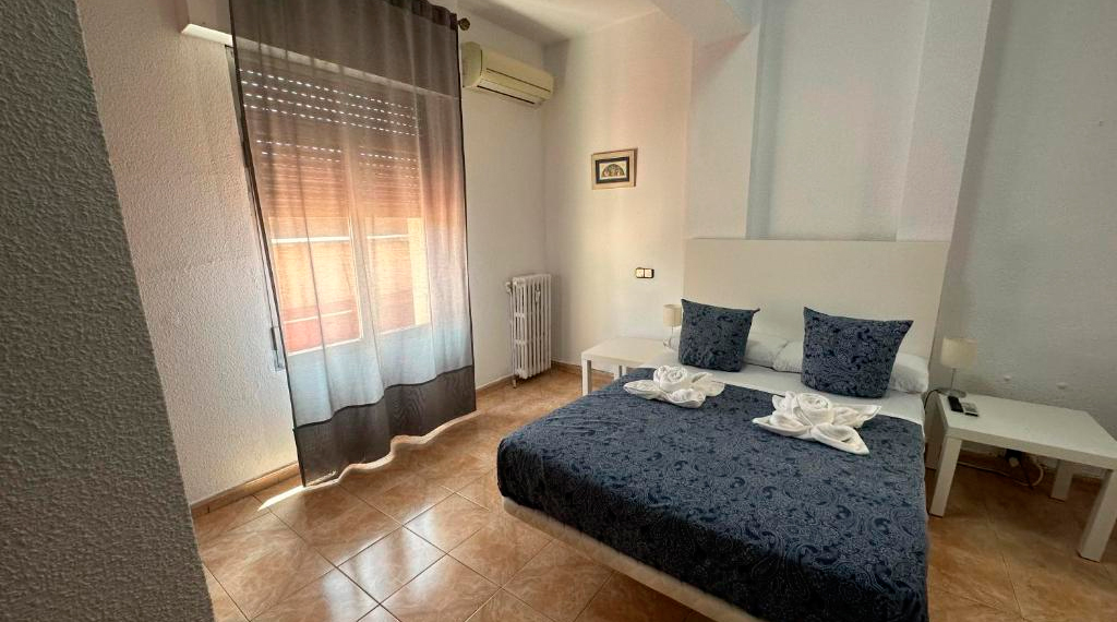 Habitación doble del Hostal Arrate
