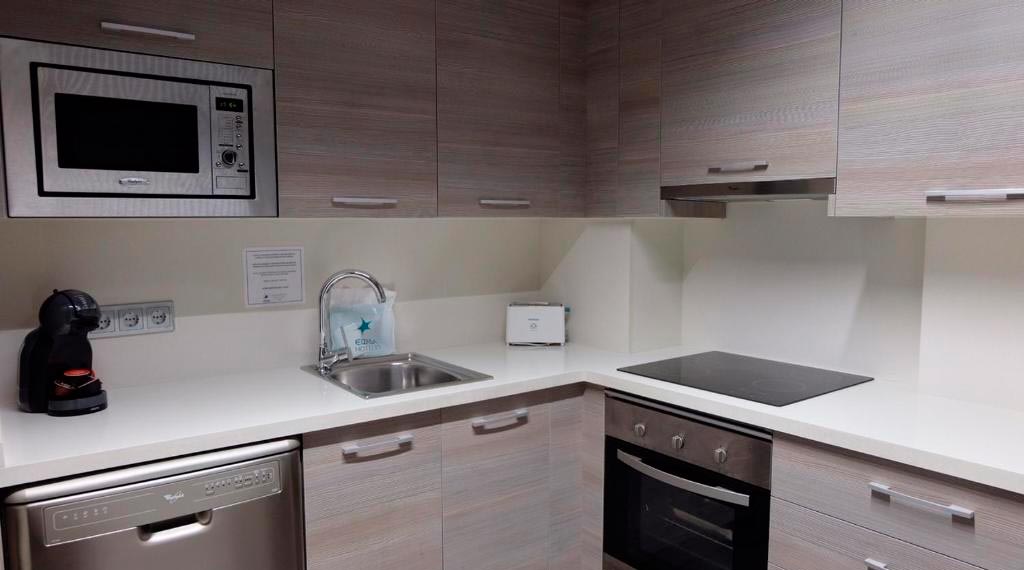 Cocina equipada - Apartamentos Real Lleida