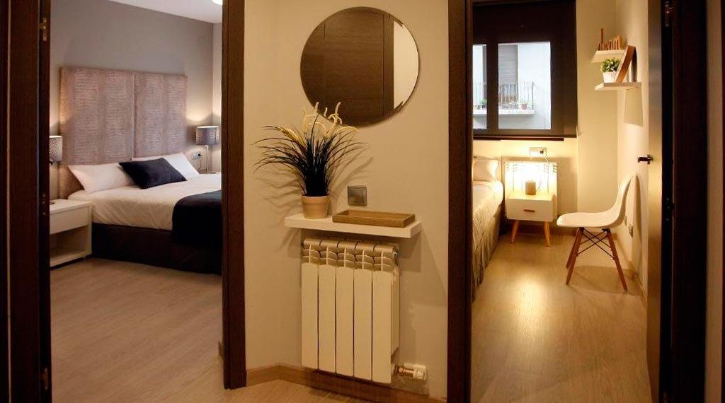 Dormitorios - Apartamentos Real Lleida